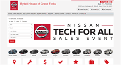 Desktop Screenshot of gfnissan.com